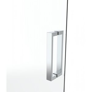 Dubbele handgreep chroom 190mm | 190mm | chroom