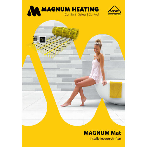 Magnum Magnum X-Treme verwarmingsmat regular 1m2 - 150 Watt - 200x50cm