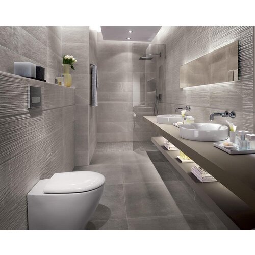 Maku Grey 25x75 rett Fap Ceramiche Maku Grey 25x75 rett
