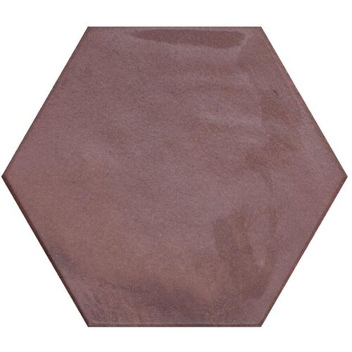 Hexagon Moon Garnet glans 16x18 Cifre Cerámica Hexagon Moon Garnet glans 16x18