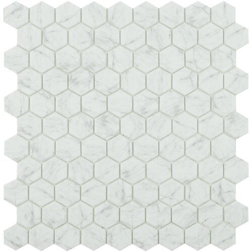 By Goof By Goof mozaiek hexagon statuario 3,5x3,5cm