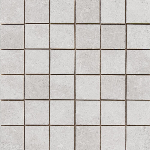 Cifre Cerámica Midtown Pearl mozaiek 5x5 op net van 30x30