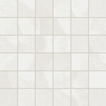EnergieKer Onyx White mozaiek pulido 5x5 op net van 30x30