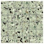 EnergieKer Medley terrazzo Leaf mozaiek 5x5 op net van 30x30