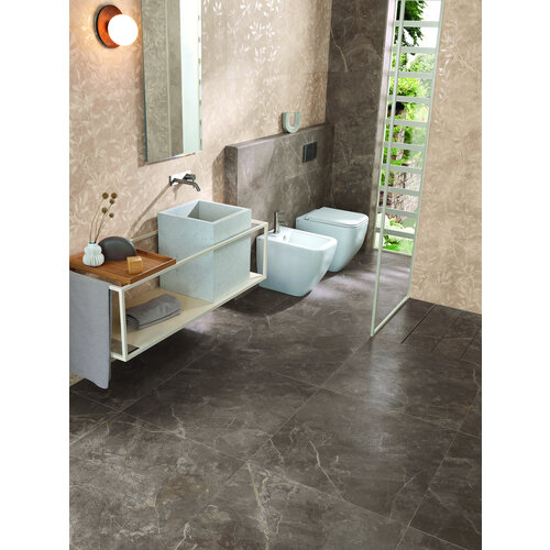 Roma Stone Pietra Brown zijde glans 80x80 rett Fap Ceramiche Roma Stone Pietra Brown zijde glans 80x80 rett