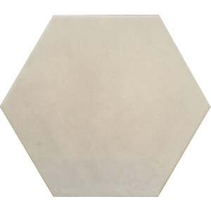 Beton Cire Bercy Bianco hexagon 20x24