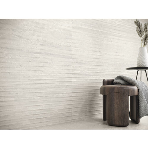 Venice Bianco wandtegel Drip decor 30x90 rett Baldocer Cerámica Venice Bianco wandtegel Drip decor 30x90 rett