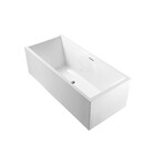 Best Design bad vrijstaand wit 180x80x60cm