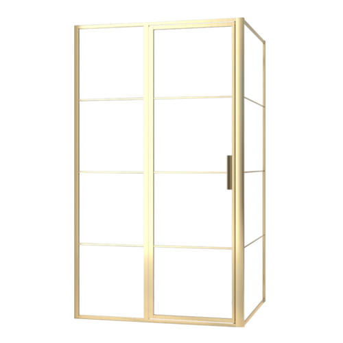 Solidline Front draaideur | 90cm | Geborsteld Goud Solidline Solidline Front draaideur | 90cm | Geborsteld Goud