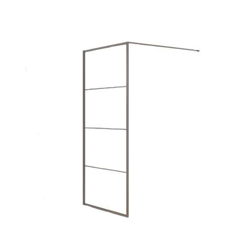 Solidline Primo douchewand | 90cm | Gun Metal Light Solidline Solidline Primo douchewand | 90cm | Gun Metal Light