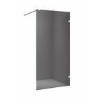 Solidline Glasplaat Mira side panel | 120cm | Rookglas Solidline Solidline Glasplaat Mira side panel | 120cm | Rookglas