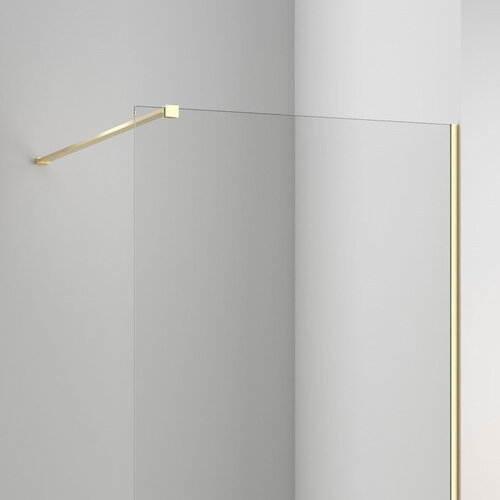 Solidline Montageset Nova - Geborsteld goud - Muurprofiel en stabilisatiestang - Geborsteld goud - Muurprofiel en stabilisatiestang Solidline Solidline Montageset Nova - Geborsteld goud - Muurprofiel en stabilisatiestang - Geborsteld goud - Muurprofiel en stabilisatiestang