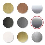 Solidline Montageset Mira Strata front - Geborsteld koper - Scharnieren en handgreep tbv profielloze deur - Geborsteld koper - Scharnieren en handgreep tbv profielloze deur Solidline Solidline Montageset Mira Strata front - Geborsteld koper - Scharnieren en handgreep tbv profielloze deur - Geborsteld koper - Scharnieren en handgreep tbv profielloze deur