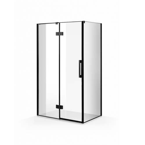 Solidline Aura front draaideur | 100cm | Mat Zwart Solidline Solidline Aura front draaideur | 100cm | Mat Zwart