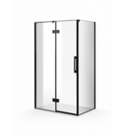 Solidline Aura front draaideur | 140cm | Mat Zwart Solidline Solidline Aura front draaideur | 140cm | Mat Zwart