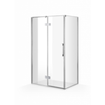 Solidline Solidline Aura zijwand | 90cm | Chroom