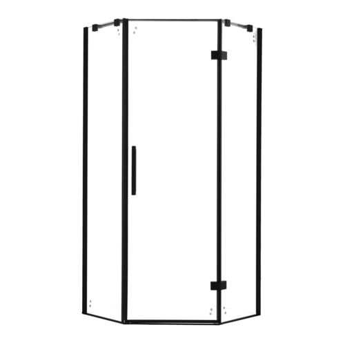 Solidline Aura Quinta vijfhoek | 90cm | Mat Zwart Solidline Solidline Aura Quinta vijfhoek | 90cm | Mat Zwart