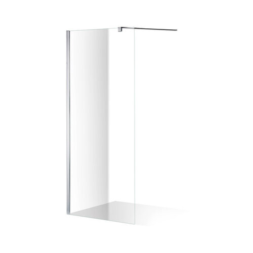Solidline Primo Entrada douchewand | 100cm | Chroom | Helder glas Solidline Solidline Primo Entrada douchewand | 100cm | Chroom | Helder glas