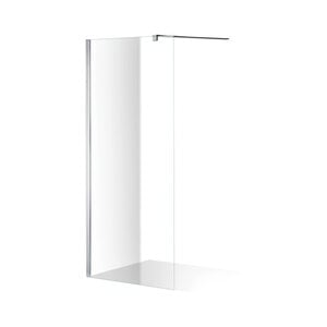 Solidline Primo Entrada douchewand | 60 | Chroom | Helder glas