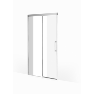 Solidline Solidline Soft Close Strata nis | 118cm | Chroom | Helder glas Solidline Soft Close Strata nis | 118cm | Chroom | Helder glas