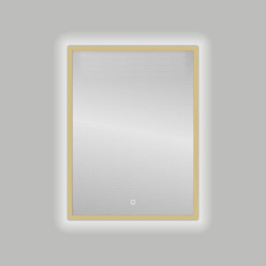 Best-Design Nancy Isola LED spiegel 60x80cm aluminium mat goud