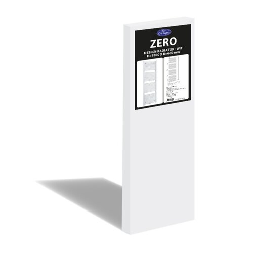 Best-Design Zero radiator recht model 1800x600mm