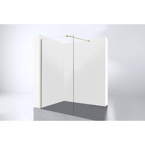 Best-Design Dalis-700 inloopdouche 70x200cm 8mm veiligheidsglas NANO mat goud