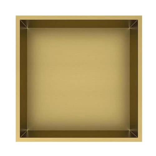 Best-Design Moya inbouwnis 30.5x30.5x7cm Mat goud