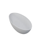 Best-Design New Stone vrijstaand bad 180x85x52cm solid surface met overloop mat wit