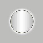 Best-Design Moya Venetië ronde spiegel Gunmetal incl.led verlichting Ø 60 cm