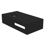 Best-Design Malo Fontein Planchet 40x21x10cm solid surface mat zwart