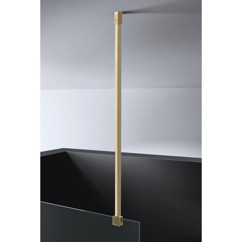 Best-Design Nancy Dalis Plafond Stabilisatiestang 100cm voor 8mm glasdikte mat goud