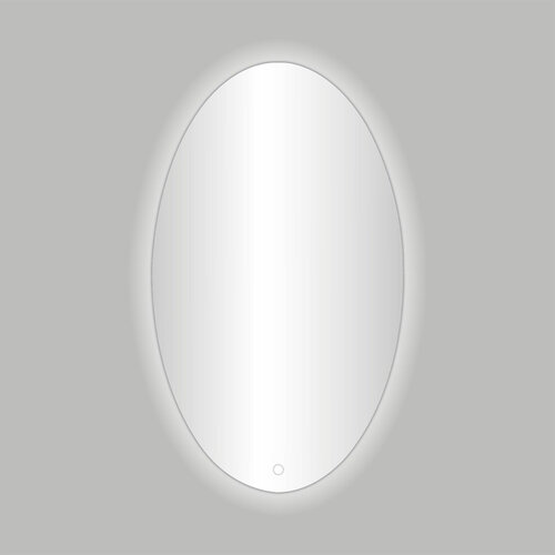 Best-Design Divo spiegel ovaal 60x80cm inclusief LED verlichting met touchscreen schakelaar