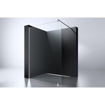 Best-Design Erico inloopdouche 69x200cm NANO glas 8mm met stabilisatiestang chroom
