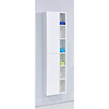 Best-Design Huza kolomkast 170x40x30cm links en rechts met softclose MDF hoogglans wit