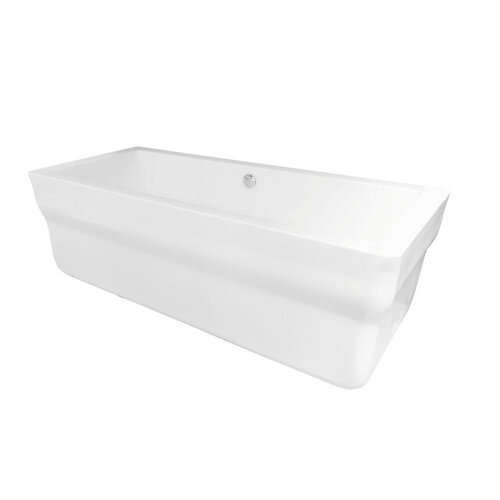 Best-Design romantisch bad vrijstaand wit 178x80x57cm