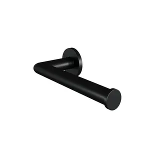 Brauer Black Edition toiletrolhouder mat zwart