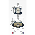 Hotbath ADS20AB inbouw doucheset - verouderd messing - met staafhanddouche - 20cm hoofddouche - met wandarm - wandsteun met uitlaat HotBath Hotbath ADS20AB inbouw doucheset - verouderd messing - met staafhanddouche - 20cm hoofddouche - met wandarm - wandsteun met uitlaat