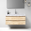 iChoice Solution Meubelset Solution | 120cm | Sahara | 2 Lades | Calacatta gold | 1 | 1 kraangat