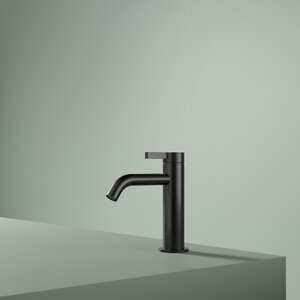 HotBath Hotbath Wastafelmengkraan zonder waste Gepolijst Zwart PVD AC003PBP Hotbath Wastafelmengkraan zonder waste Gepolijst Zwart PVD AC003PBP