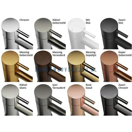 HotBath Cobber inbouw Wastafelkraan | Geborsteld Koper | 25cm HotBath HotBath Cobber inbouw Wastafelkraan | Geborsteld Koper | 25cm