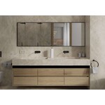 Martens & Meijer spiegel rechthoek met verlichting en verwarming Chicago | Geborsteld Goud | 120 cm | 90 cm Martens & Meijer Martens & Meijer spiegel rechthoek met verlichting en verwarming Chicago | Geborsteld Goud | 120 cm | 90 cm