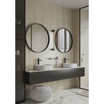 Martens & Meijer spiegel rond met verlichting en verwarming Miami | Geborsteld Goud | ø 60 cm Martens & Meijer Martens & Meijer spiegel rond met verlichting en verwarming Miami | Geborsteld Goud | ø 60 cm