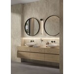 Martens & Meijer spiegel rond met verlichting en verwarming Miami | Geborsteld Goud | ø 60 cm Martens & Meijer Martens & Meijer spiegel rond met verlichting en verwarming Miami | Geborsteld Goud | ø 60 cm