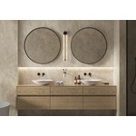 Martens & Meijer spiegel rond met verlichting en verwarming Miami | Geborsteld Messing | ø 60 cm Martens & Meijer Martens & Meijer spiegel rond met verlichting en verwarming Miami | Geborsteld Messing | ø 60 cm