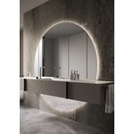 Martens & Meijer spiegel rond met verlichting en verwarming Horizon | 160x90 cm Martens & Meijer Martens & Meijer spiegel rond met verlichting en verwarming Horizon | 160x90 cm