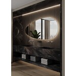 Martens & Meijer spiegel organische gevormd met verlichting en verwarming Joling | 140 cm Martens & Meijer Martens & Meijer spiegel organische gevormd met verlichting en verwarming Joling | 140 cm