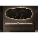 Martens & Meijer spiegel organisch gevormd met verlichting en verwarming Oslo | 120x60 cm Martens & Meijer Martens & Meijer spiegel organisch gevormd met verlichting en verwarming Oslo | 120x60 cm