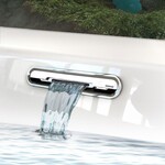 Riho Desire Back to wall halfvrijstaand bad | 180x84cm | Glans wit | Met badvulcombinatie | Nee | Geen Riho Riho Desire Back to wall halfvrijstaand bad | 180x84cm | Glans wit | Met badvulcombinatie | Nee | Geen