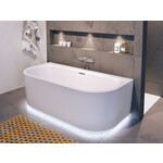 Riho Desire Back to wall halfvrijstaand bad | 180x84cm | Mat Wit | Met badvulcombinatie | Ja | Geen Riho Riho Desire Back to wall halfvrijstaand bad | 180x84cm | Mat Wit | Met badvulcombinatie | Ja | Geen